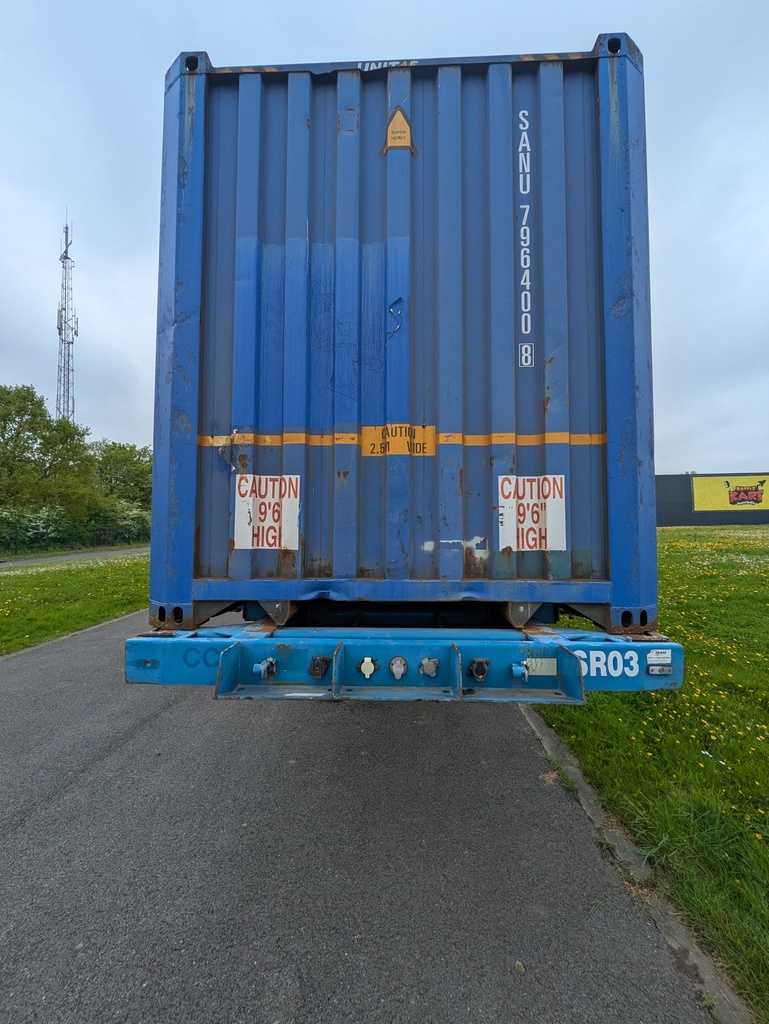 Samskip 40ft HC 9'6" (Container)  + Chassis Renders ROC 12.27 cc (Chassis)