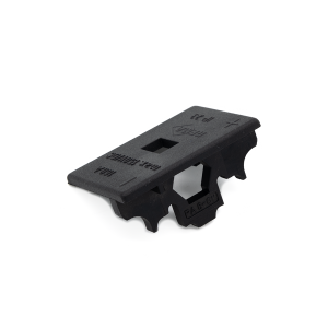 Locking part plug DIN160 black