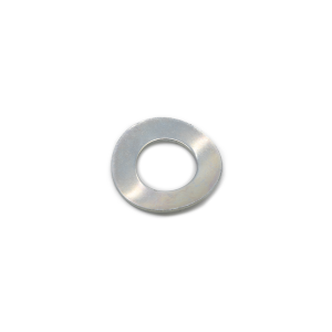 Spring lock washer, shape A DIN 137, spring steel, mechanically applied zinc coating, shape A, curved
