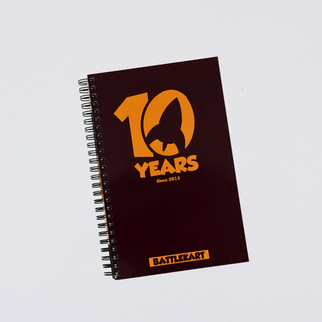 A5 "BK 10Ans" notepad