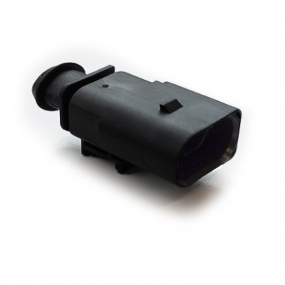 Male plug housing BMS 3 pins incl. crimp contacts