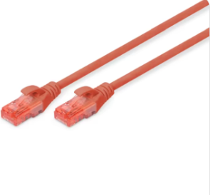 RJ45 red cable 0.5m