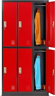 [8006030] Locker anthracite/red (unit of 6)
