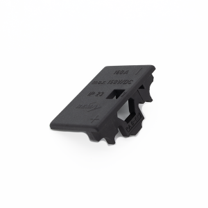[1383235] Locking part plug DIN160 black