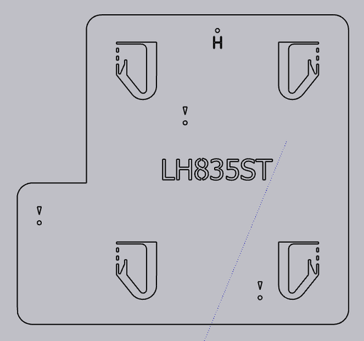 [8000216] Adapter BenQ LH835ST