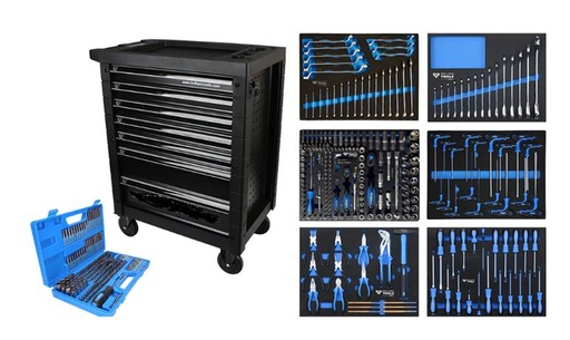 [8000600] Tool Trolley 7 drawers (473 tools included)