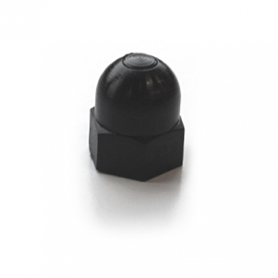 [1822073] Hexagon cap nut M6 plastic black